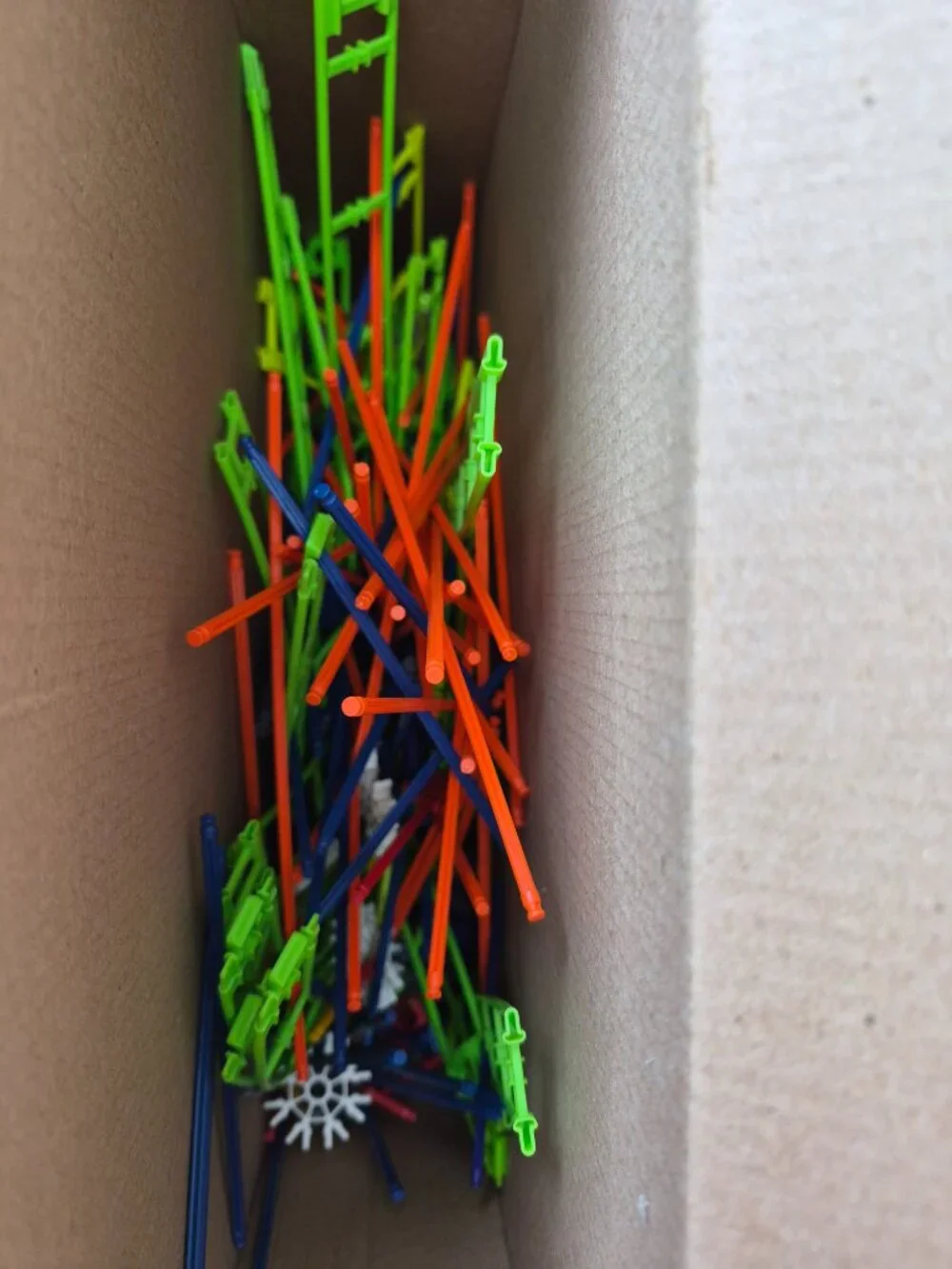 K'NEX Typhoon Frenzy Roller Coaster Building Set 51438, Used + Extra motor & Car